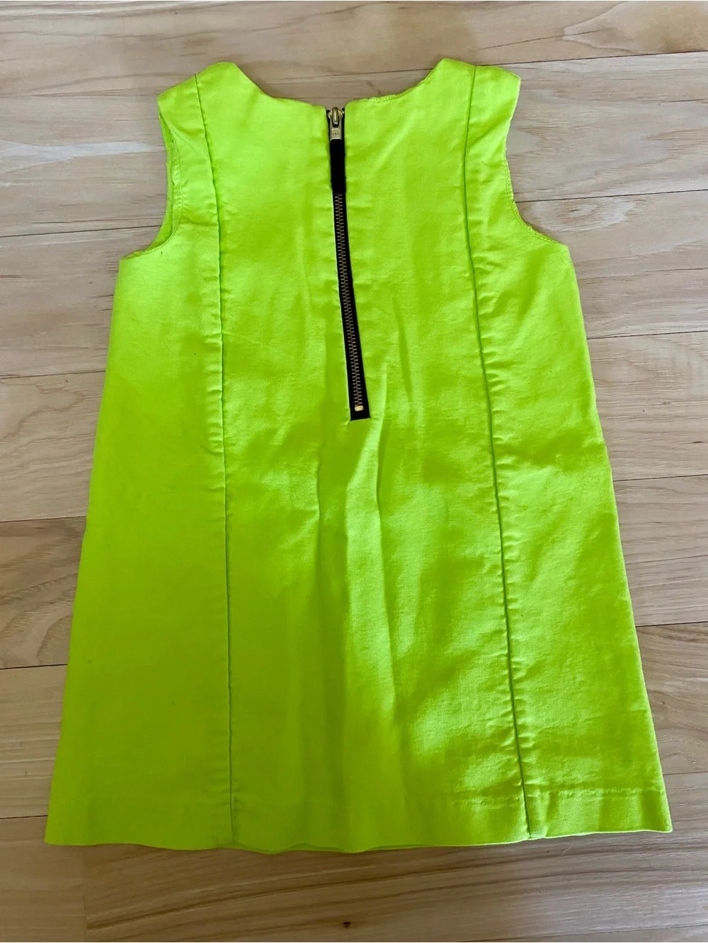 Baby Gap Dress Bright Green Mod 60s Dress Size 18-24 months